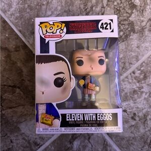 Funko POP! Television Stranger Things Eleven with Eggos #421 DAMAGED BOX